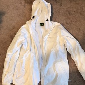 Koppen White Rain Coat